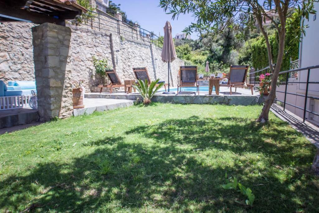 Villa Ventus, 40Sqm Private Pool & Hot Tub! Roussospition Luaran gambar