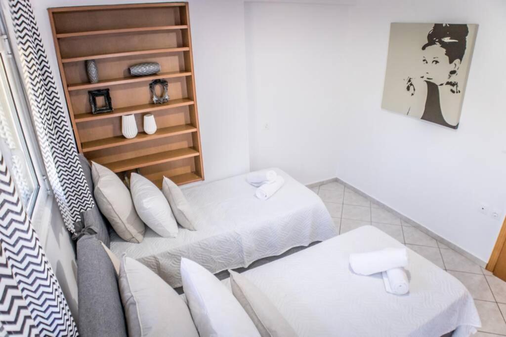 Villa Ventus, 40Sqm Private Pool & Hot Tub! Roussospition Luaran gambar